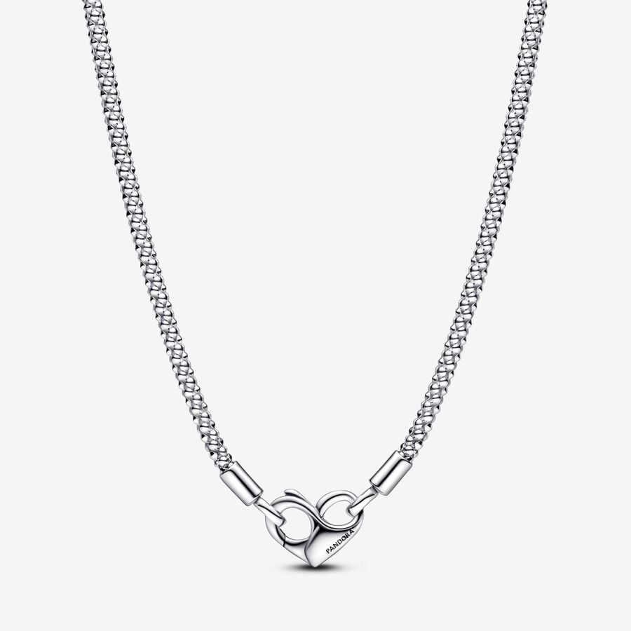 Pandora Moments Hartsluiting Ketting 392451C00 - 45