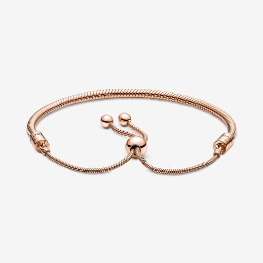 Pandora Moments Slangenschakel Armband Schuifsluiting 589652C01 - 2