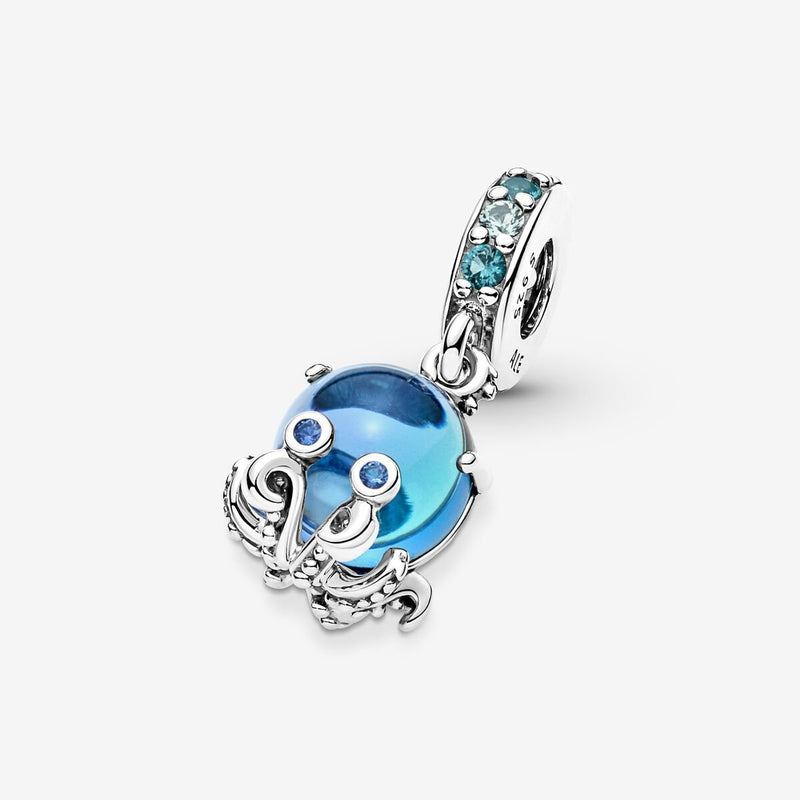 Pandora Murano Glass Cute Octopus Dangle Charm 791694C01