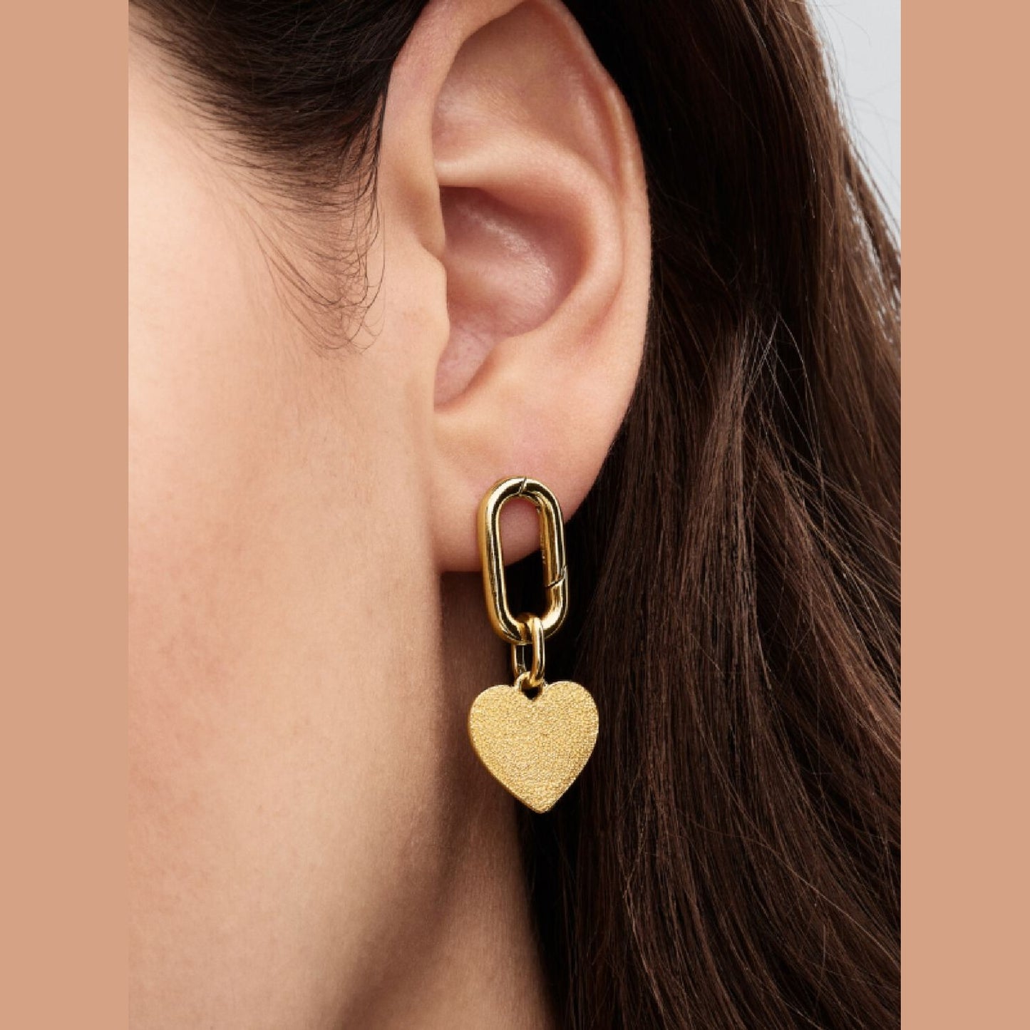 Pandora Paperclip Oorsteker 263856C00 - Juwelier van Dam