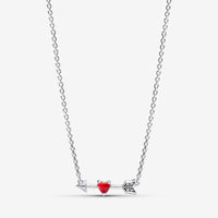 Pandora Pijl en Hart Ketting 393669C01 - 50