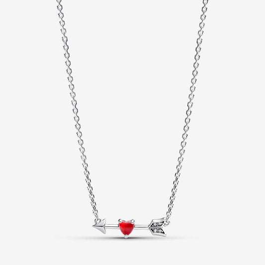 Pandora Pijl en Hart Ketting 393669C01 - 50