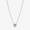Pandora Roze Hart Ketting 398425C02 - 45