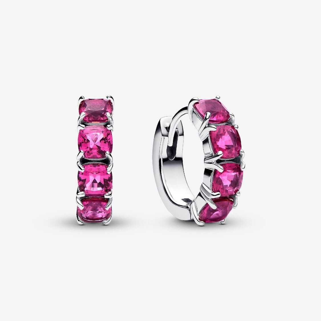 Pandora Roze Oorringen 293851C02 - Juwelier van Dam