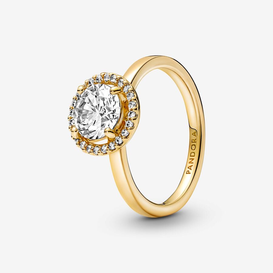 Pandora Timeless Round Halo Ring 161234C01 - 54