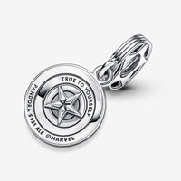 Pandora x Marvel Bedel The Avengers Captain America Schild 790780C01