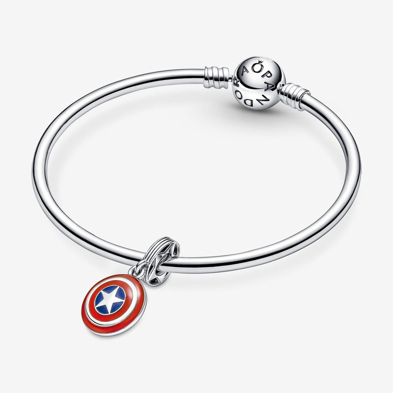 Pandora x Marvel Bedel The Avengers Captain America Schild 790780C01