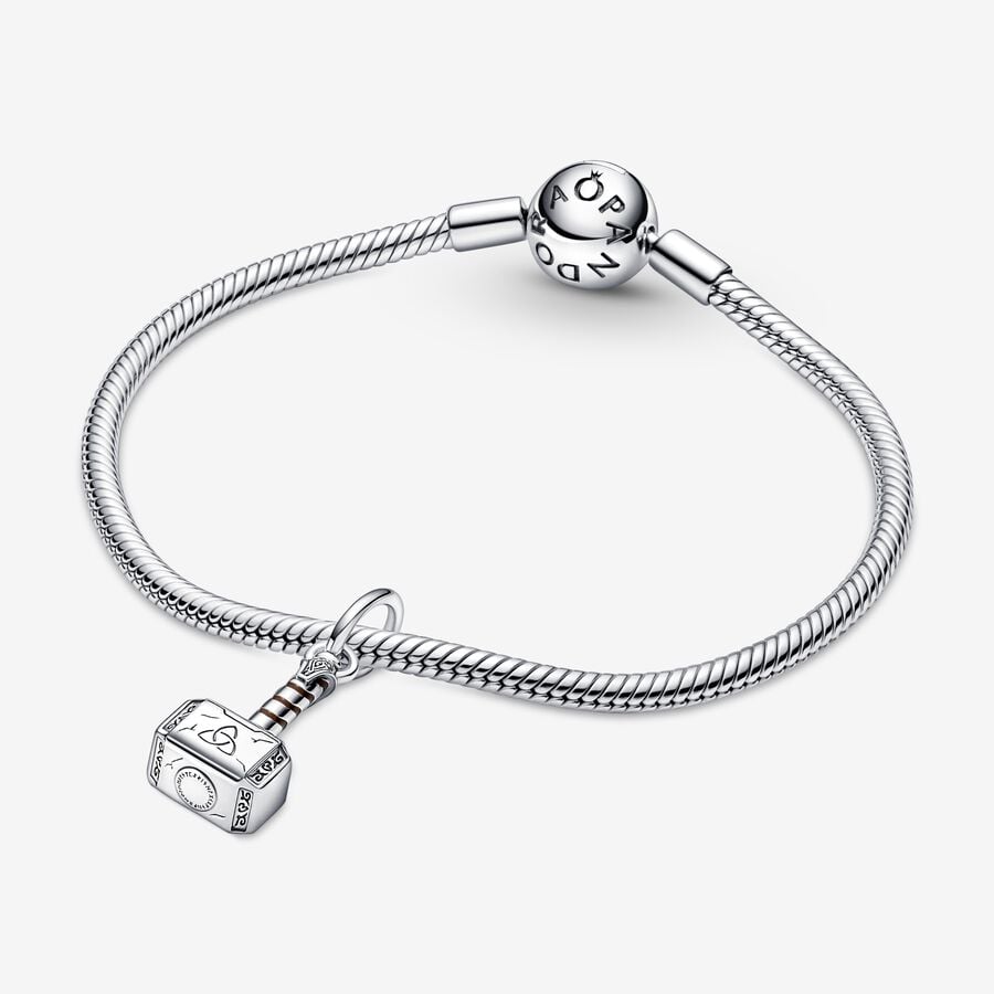 Pandora x Marvel Bedel The Avengers Hamer van Thor 790483C01