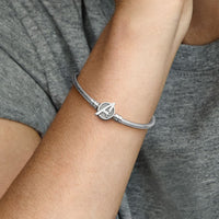 Pandora x Marvel Slangeschakel Armband met The Avengers Logo Sluiting 590784C00 - 19