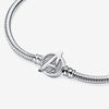 Pandora x Marvel Slangeschakel Armband met The Avengers Logo Sluiting 590784C00 - 19