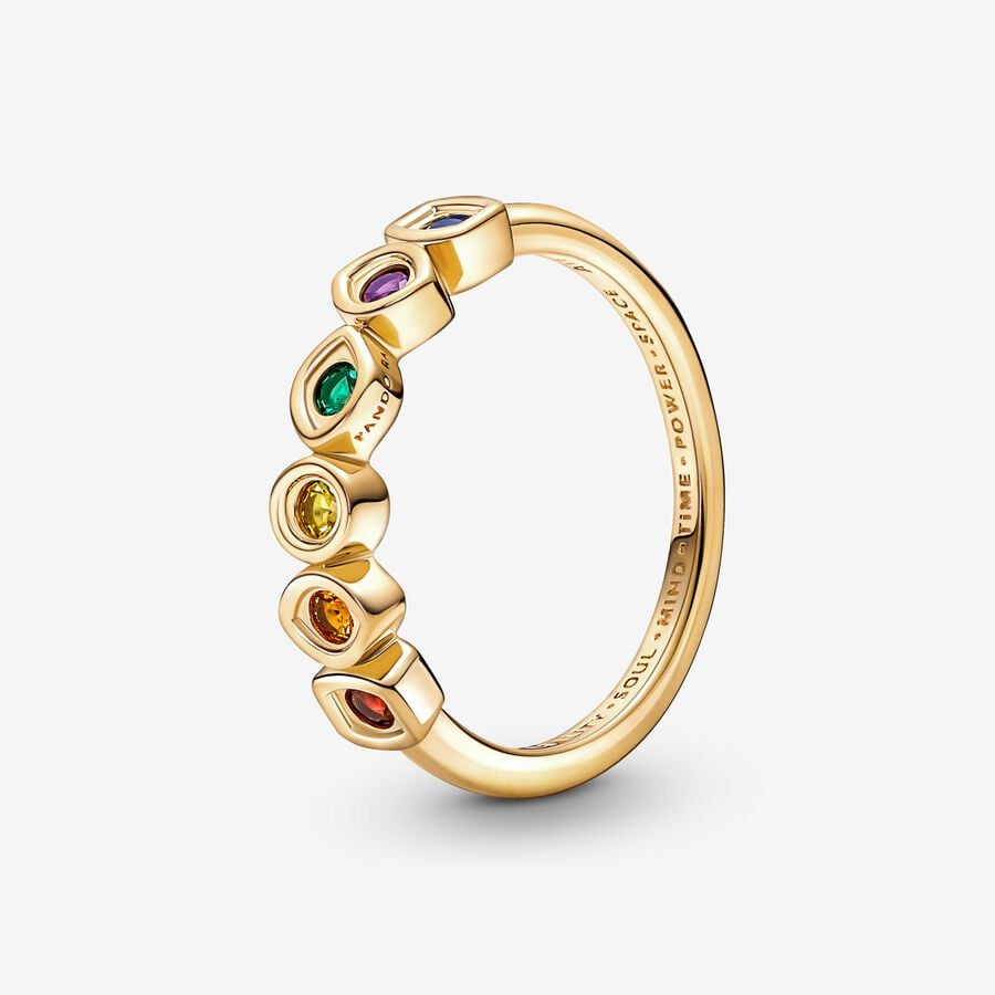 Pandora x Marvel The Avengers Infinity Stones Ring 160779C01 - 54