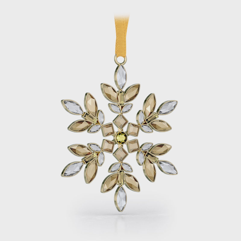 Swarovski Christmas Star Yellow Gema 5691043 