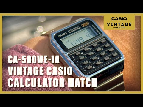Casio vintage CA-500WE-1AEF 