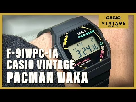Casio PAC-MAN F-91WPC-1AER