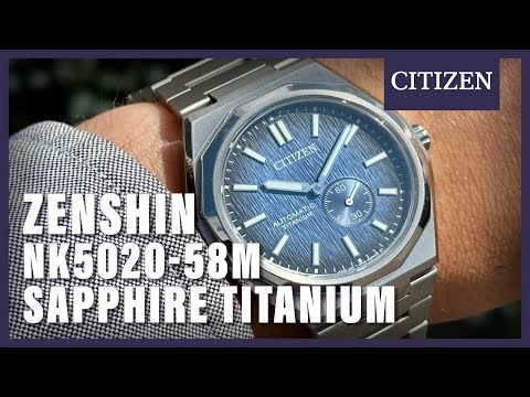 Citizen Zenshin Super Titanium NK5020-58M – Juwelier van Dam