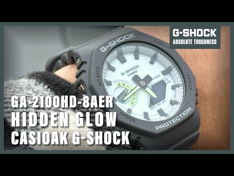 Casio G-Shock Hidden Glow GA-2100HD-8AER 