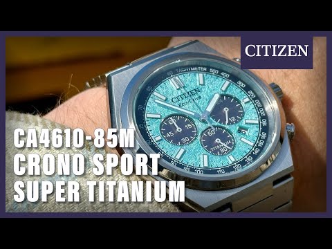 Citizen Crono Sport CA4610-85M Titanium – Juwelier van Dam
