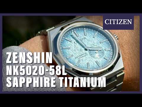 Citizen Zenshin Super Titanium NK5020-58L – Juwelier van Dam