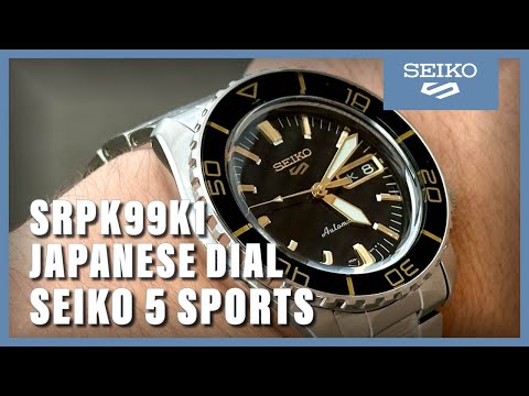 Seiko 5 Sports SKX SNZH5 Blacktone Redux SRPK99K1 