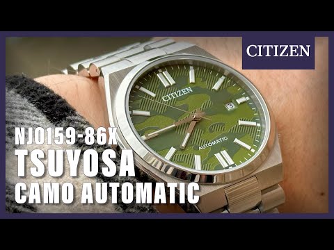 Citizen Tsuyosa Automatic Camo NJ0159-86X – Juwelier van Dam