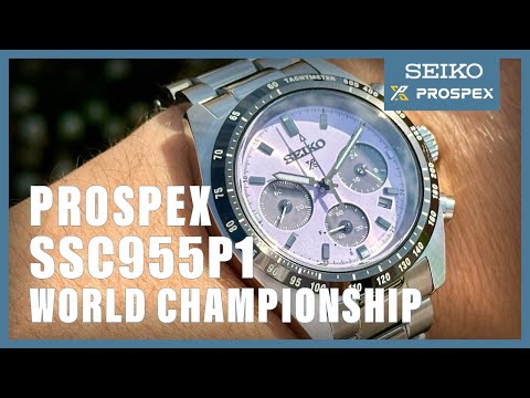 Seiko Prospex Speedtimer 'World Athletic Championship' SSC955P1