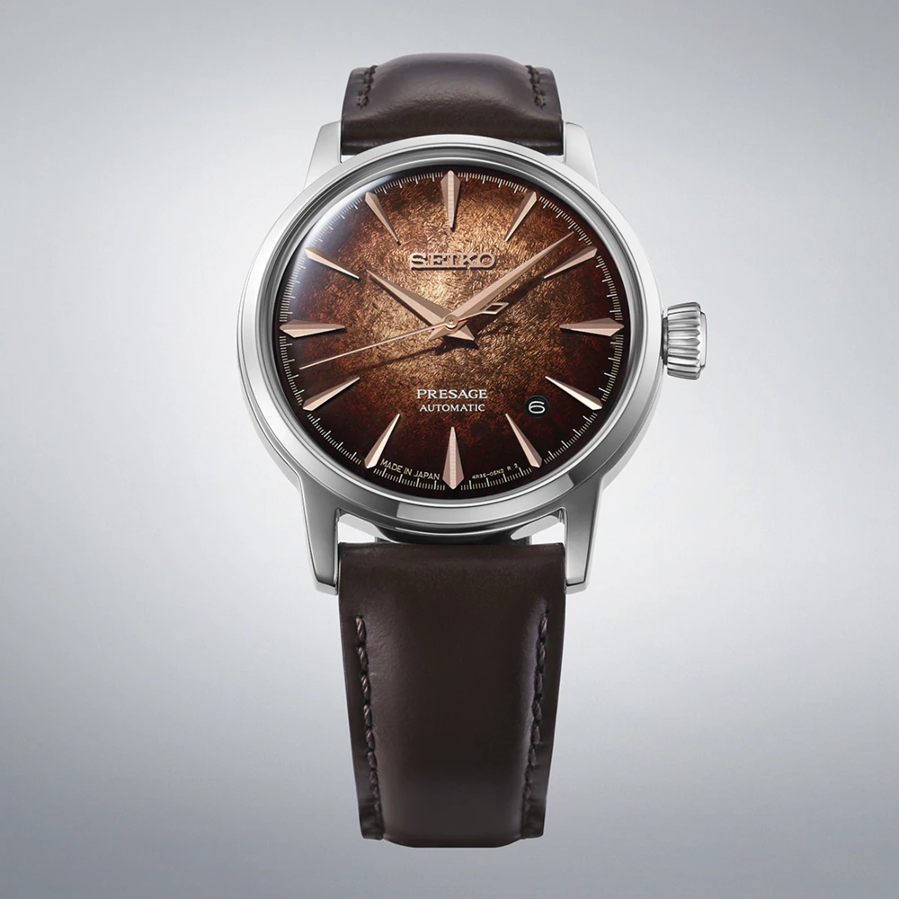 Seiko Presage Automaat 'Whiskey Mist' HCB003J1