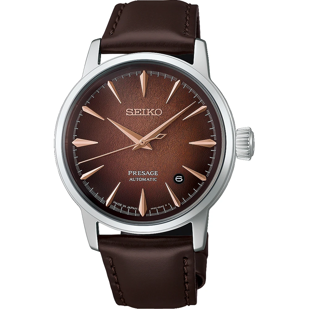 Seiko Presage Automaat 'Whiskey Mist' HCB003J1