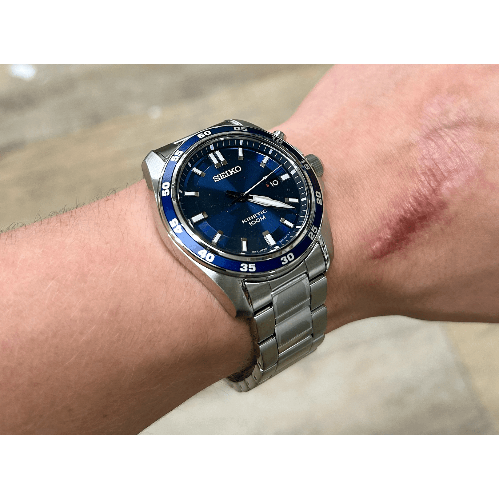 Seiko Kinetic Watch Men