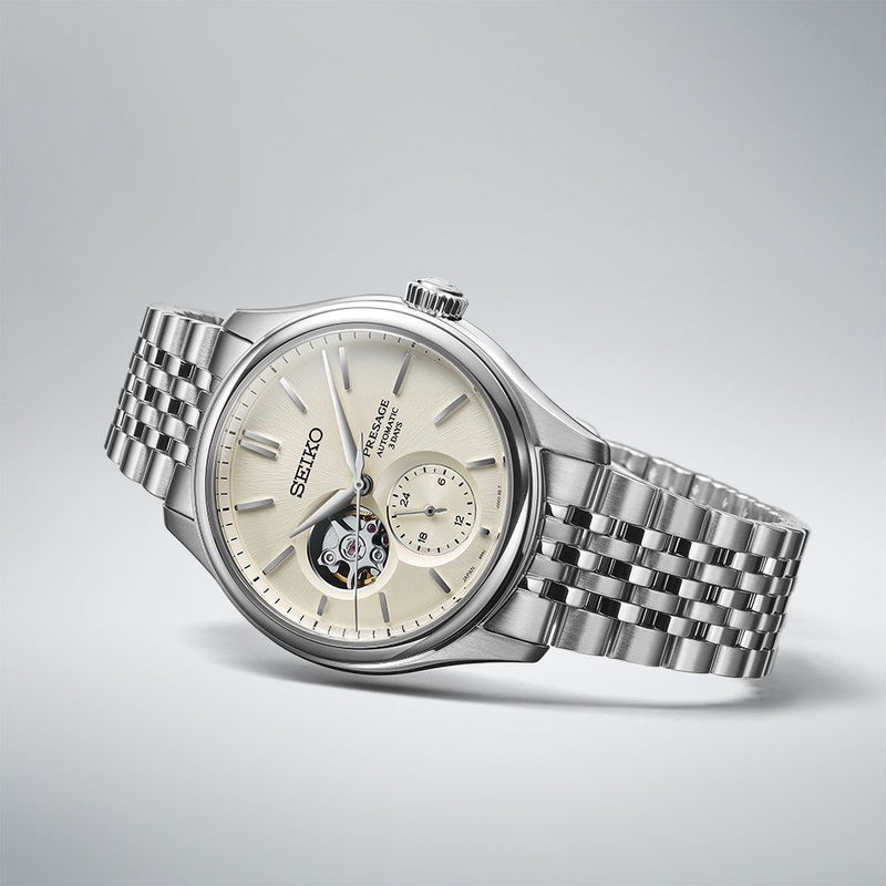 Seiko Presage "Shiro - iro" Open heart SPB469J1