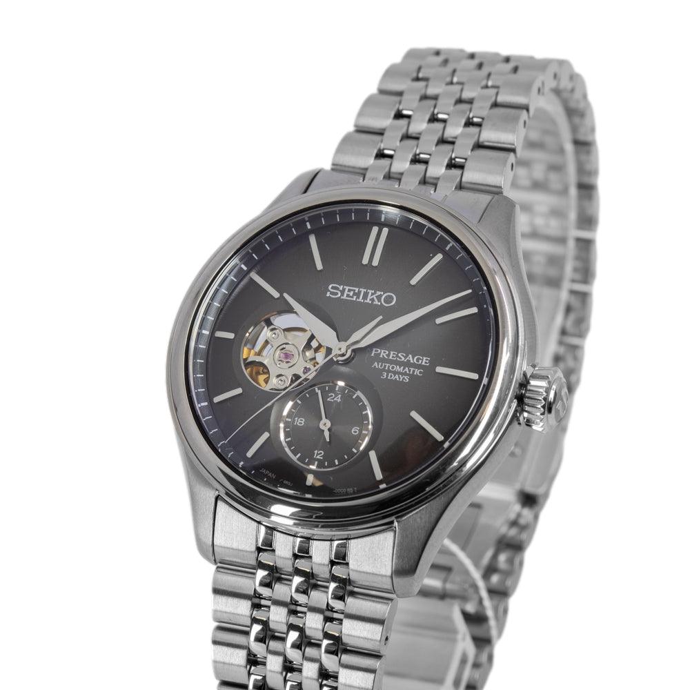Seiko Presage Sumi - Iro Open Heart SPB471J1