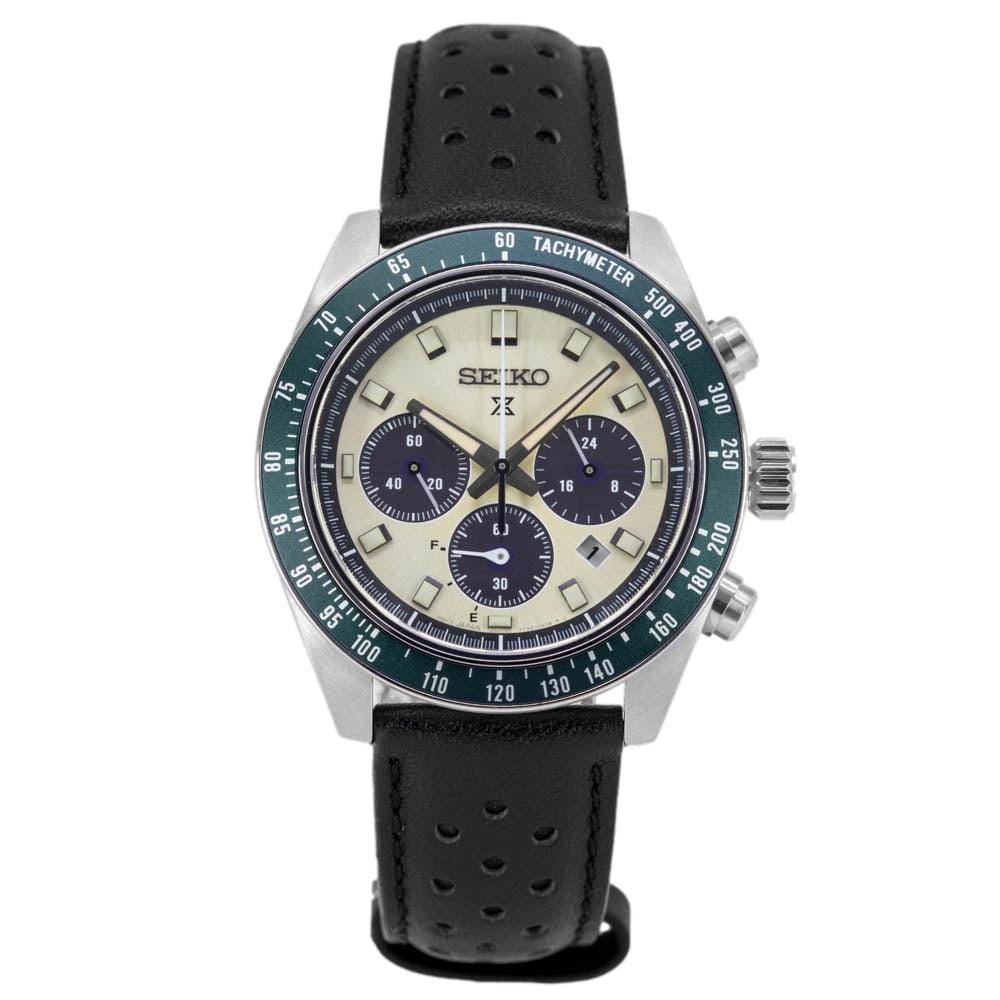 SEIKO PROSPEX ソーラー腕時計 SUT403P1(STBQ003) Seiko Prospex Speedtimer Solar SSC943P1 – Juwelier van Dam
