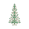 Swarovski Kerstboom Gema Groen 5691040