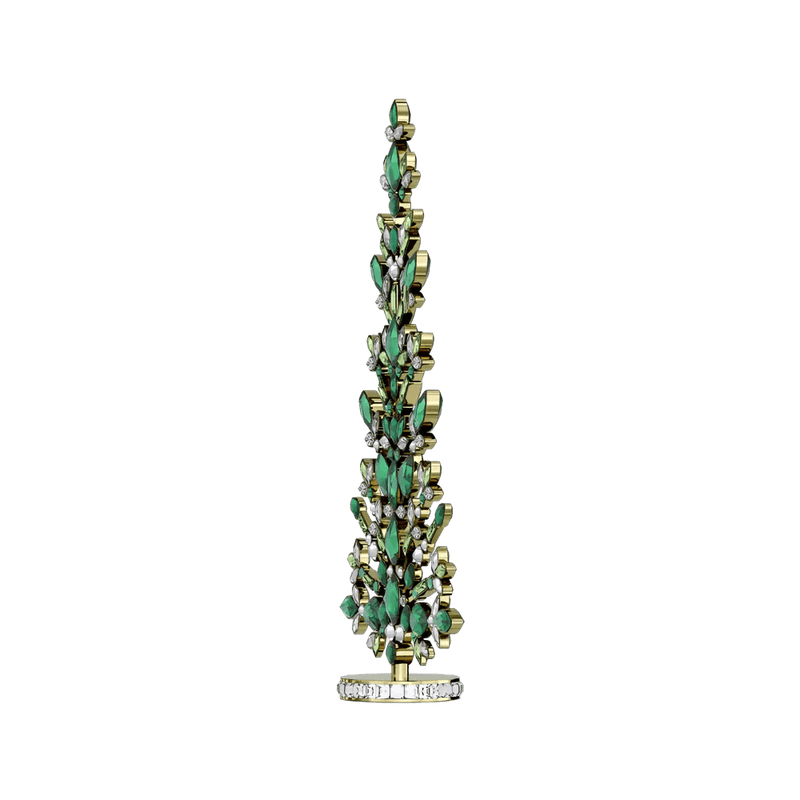 Swarovski Kerstboom Gema Groen 5691040