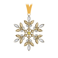 Swarovski Kerstster Geel Gema 5691043