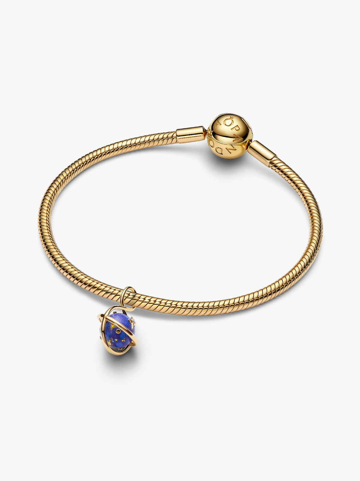 Pandora Draaiende Hemelsblauwe Planeet Hangende Bedel 765032C01