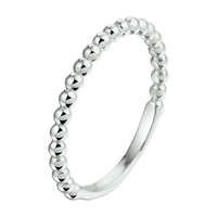 vDam Aanschuifring Bolletjes Zilver Gerhodineerd 1332271