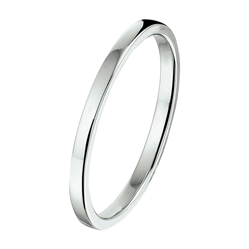 vDam Aanschuifring Zilver Gerhodineerd 1329009