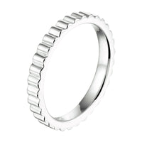 vDam Aanschuifring Zilver Gerhodineerd 1333062