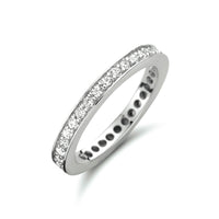 vDam Aanschuifring Zirkonia Zilver Gerhodineerd 1332519