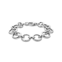 vDam Armband 17 Mm 20 Cm Zilver Gerhodineerd 1340012