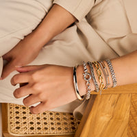 vDam Armband 19cm Cm Zilver Gerhodineerd 1335868  19cm