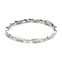 vDam Armband 5,2 Mm 19 Cm Poli/mat Zilver Gerhodineerd 1333839