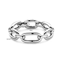 vDam Armband Anker 15,5 Mm 19cm Cm Zilver Gerhodineerd 1340746  19cm