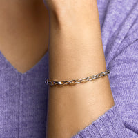 vDam Armband Anker 5,2 Mm 19cm Cm Zilver Gerhodineerd 1329083  19cm