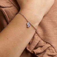 vDam Armband Eenhoorn 13cm + 3 Cm Zilver Gerhodineerd 13cm3213cm4  13cm