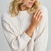 vDam Armband Paperclip Ronde Buis 3,5 Mm 18cm Cm Zilver Gerhodineerd 1333628  18cm