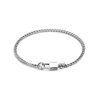 vDam Armband Slot 17,5 Cm Zilver Gerhodineerd 1338142