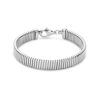 vDam Armband Tubogas 10,2 Mm 19 Cm Zilver Gerhodineerd 1339487