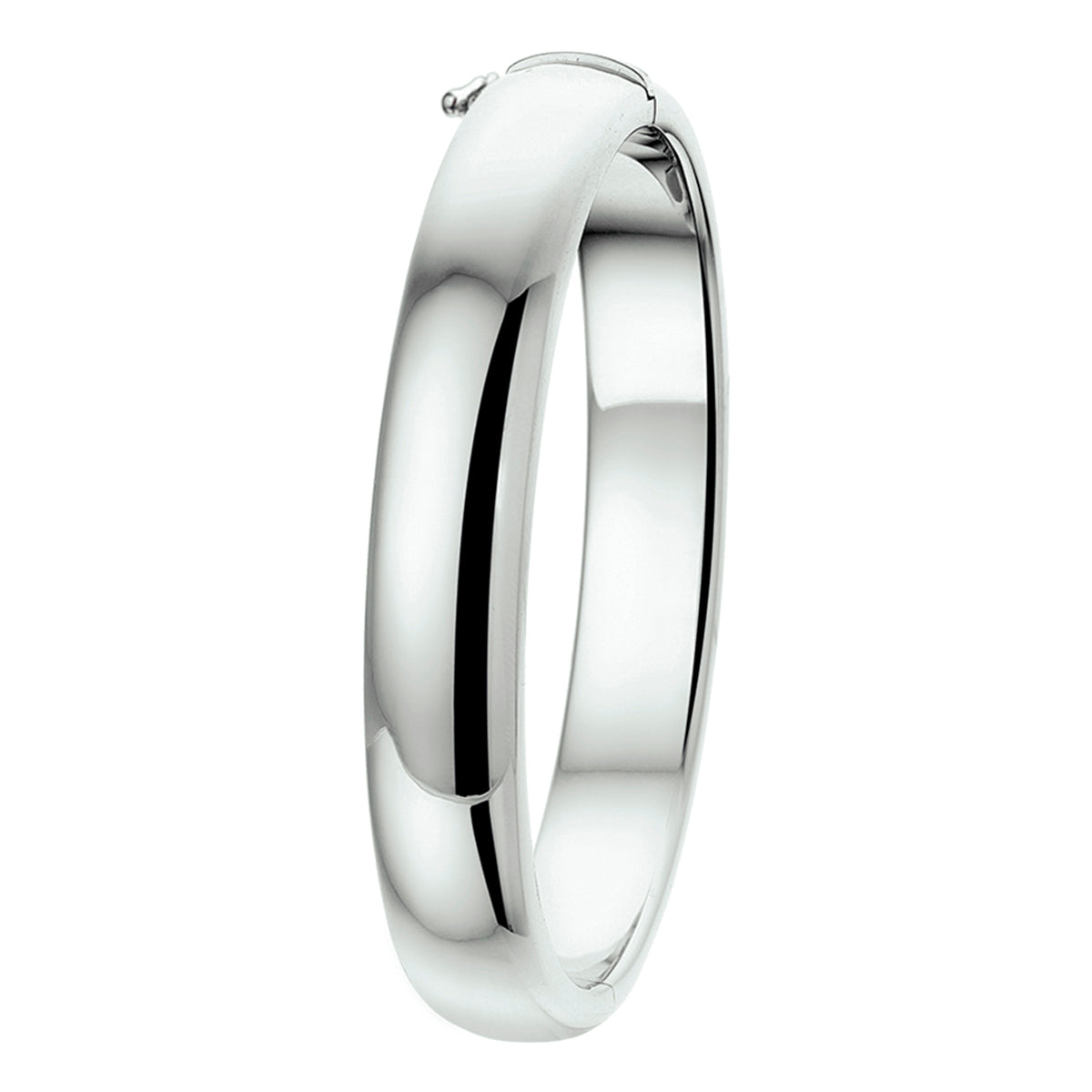 vDam Bangle Scharnier 10 Mm Bolle Buis Zilver Gerhodineerd 1326302