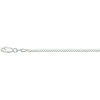 vDam Ketting Gourmette 4-zijdes Geslepen 2,0 Mm Zilver Wit 1015648